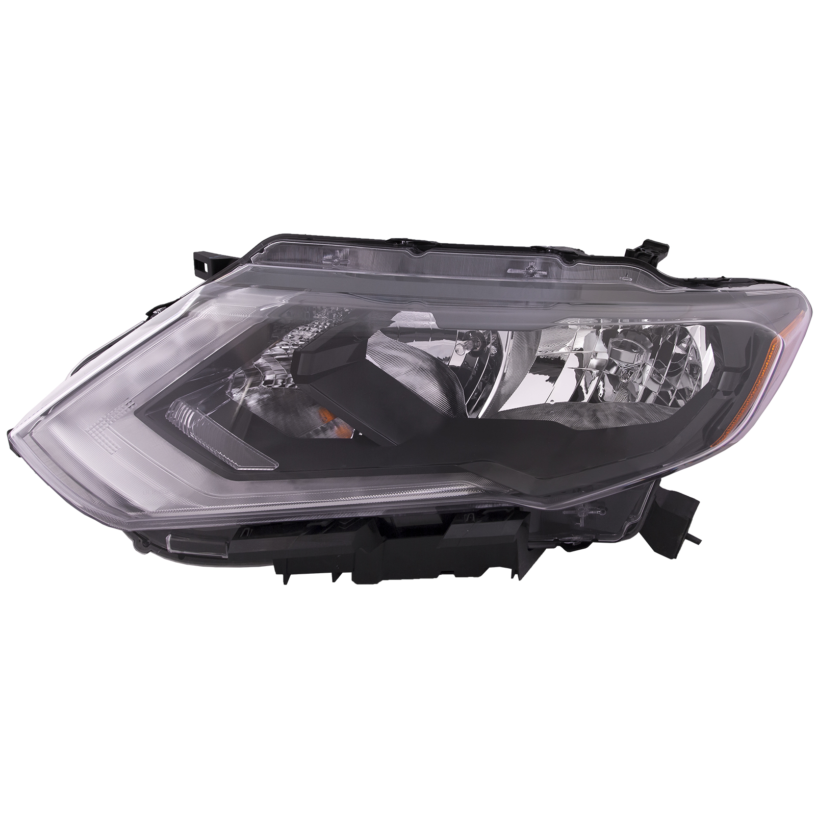 Left Driver Side Headlight For 17-20 Nissan Rogue; CAPA Certified