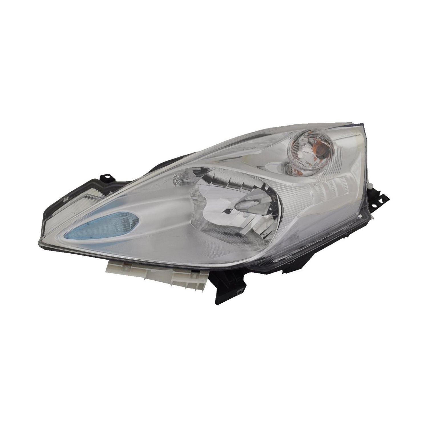 Left Driver Side Headlight For 15-17 Nissan Leaf; CAPA Certified