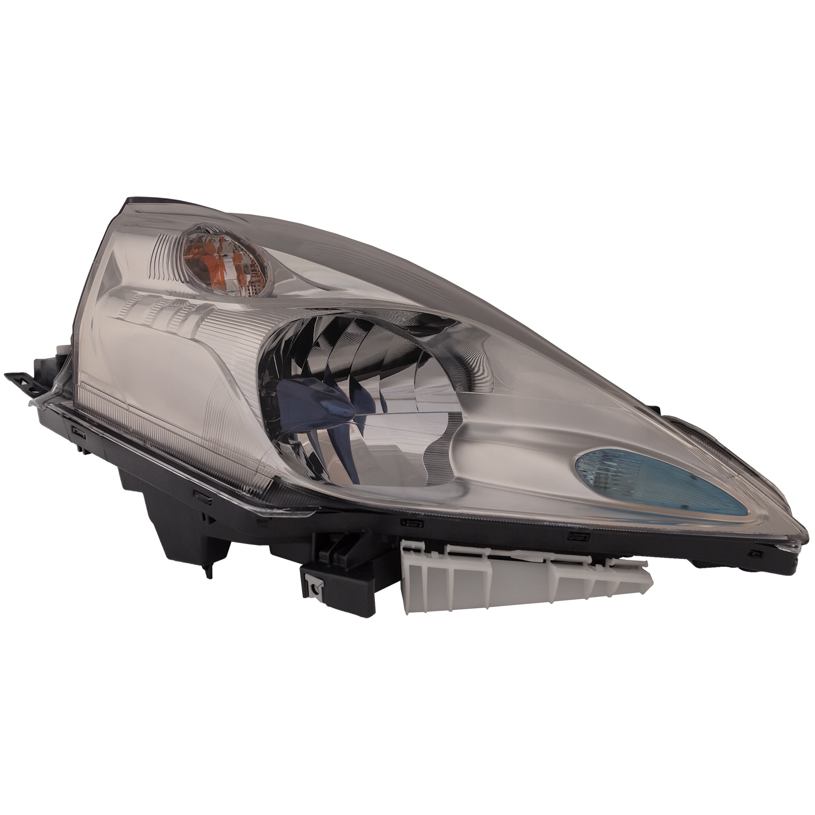 Right Passenger Side Headlight For 13-14 Nissan Leaf; CAPA Certified