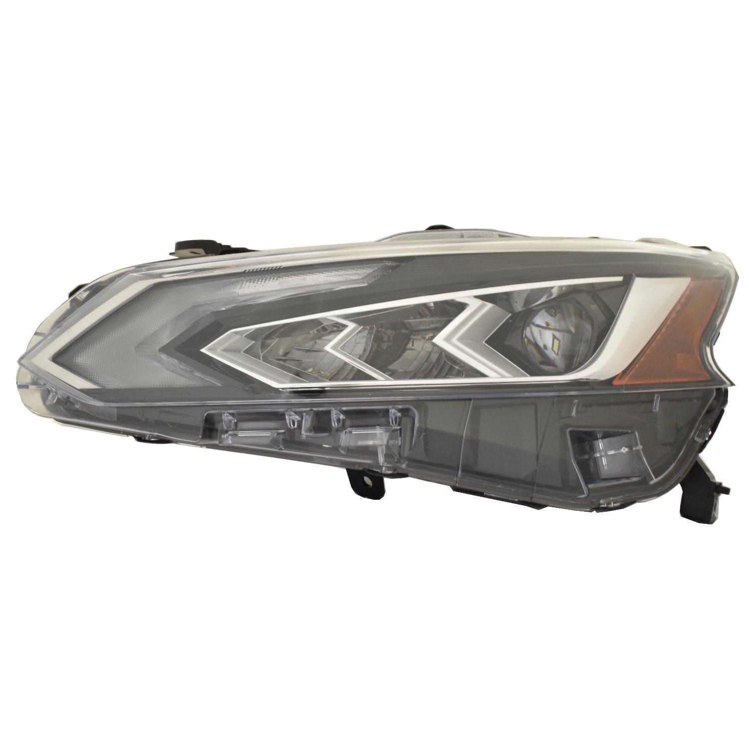 Left Driver Side Headlight For 19-22 Nissan Altima; CAPA Certified
