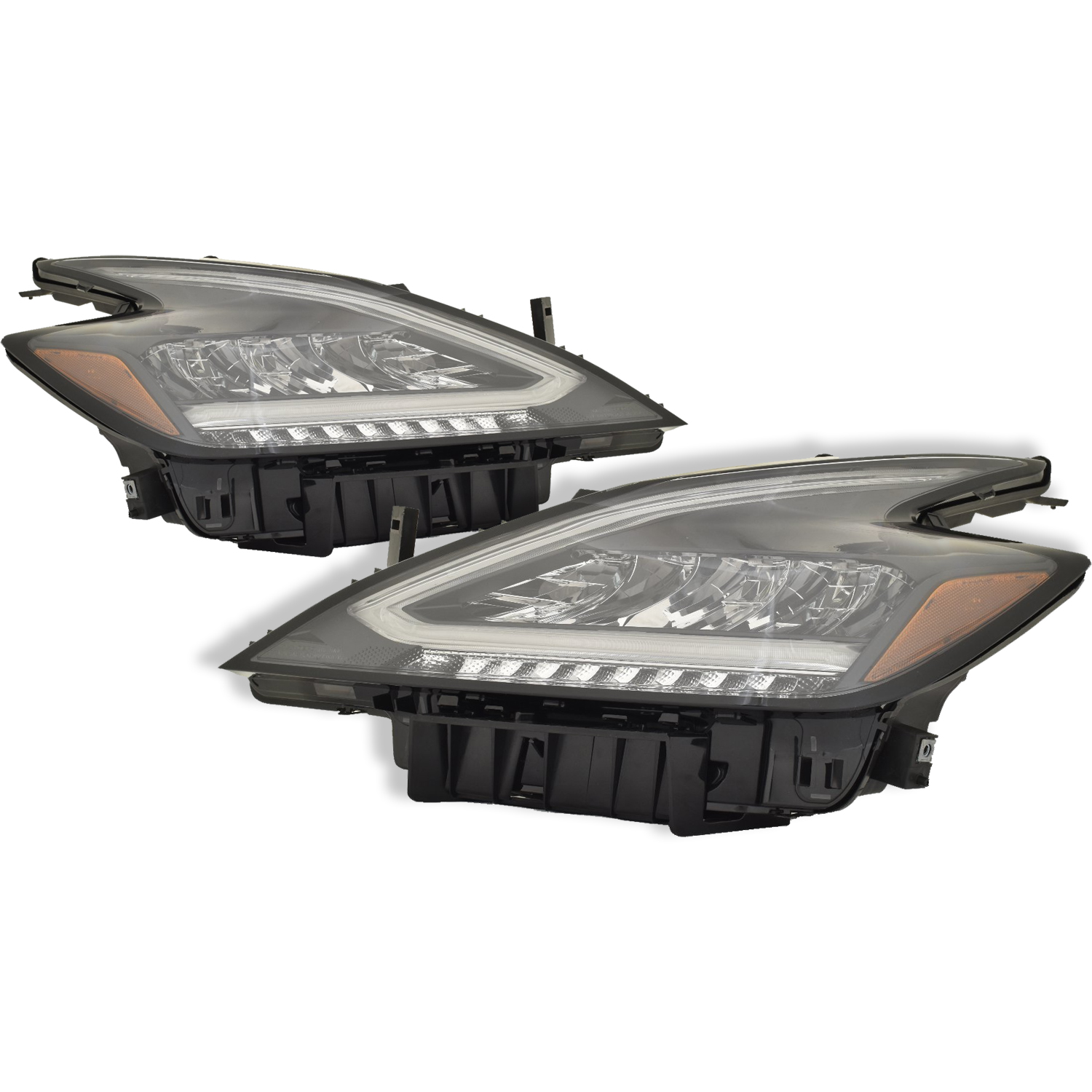 Headlight Set For 19-21 Nissan Murano; CAPA Certified
