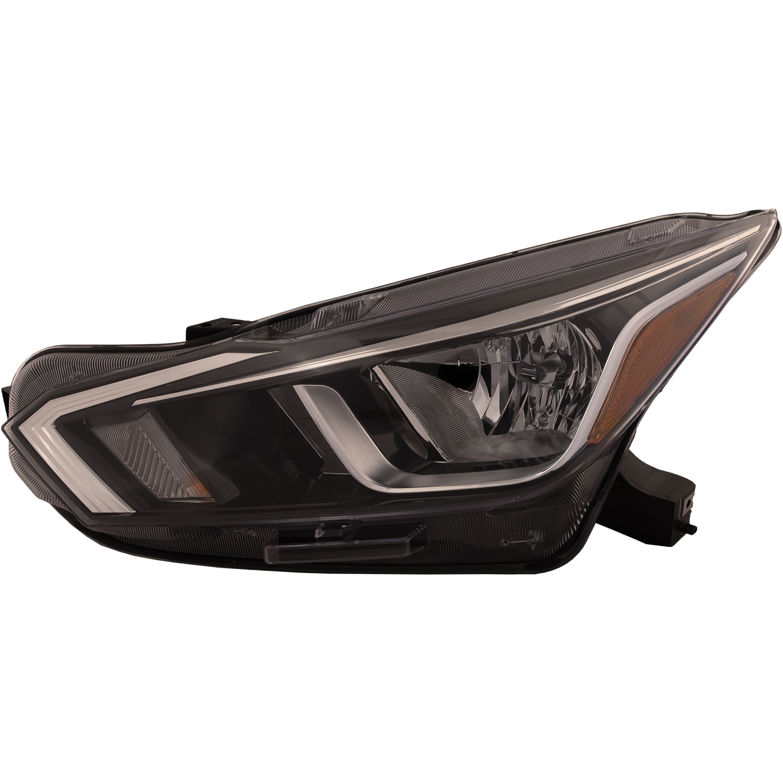 Left Driver Side Headlight For 20-22 Nissan Versa; CAPA Certified