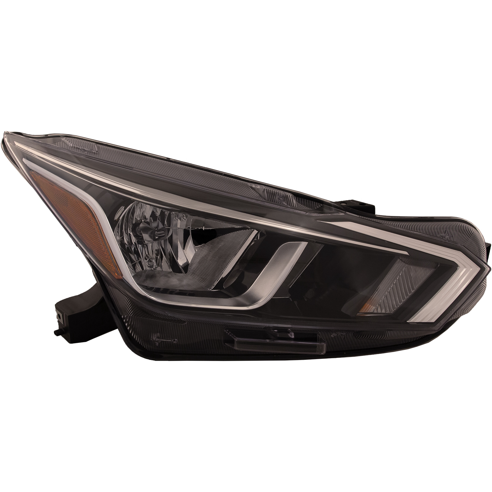 Right Passenger Side Headlight For 20-22 Nissan Versa; CAPA Certified