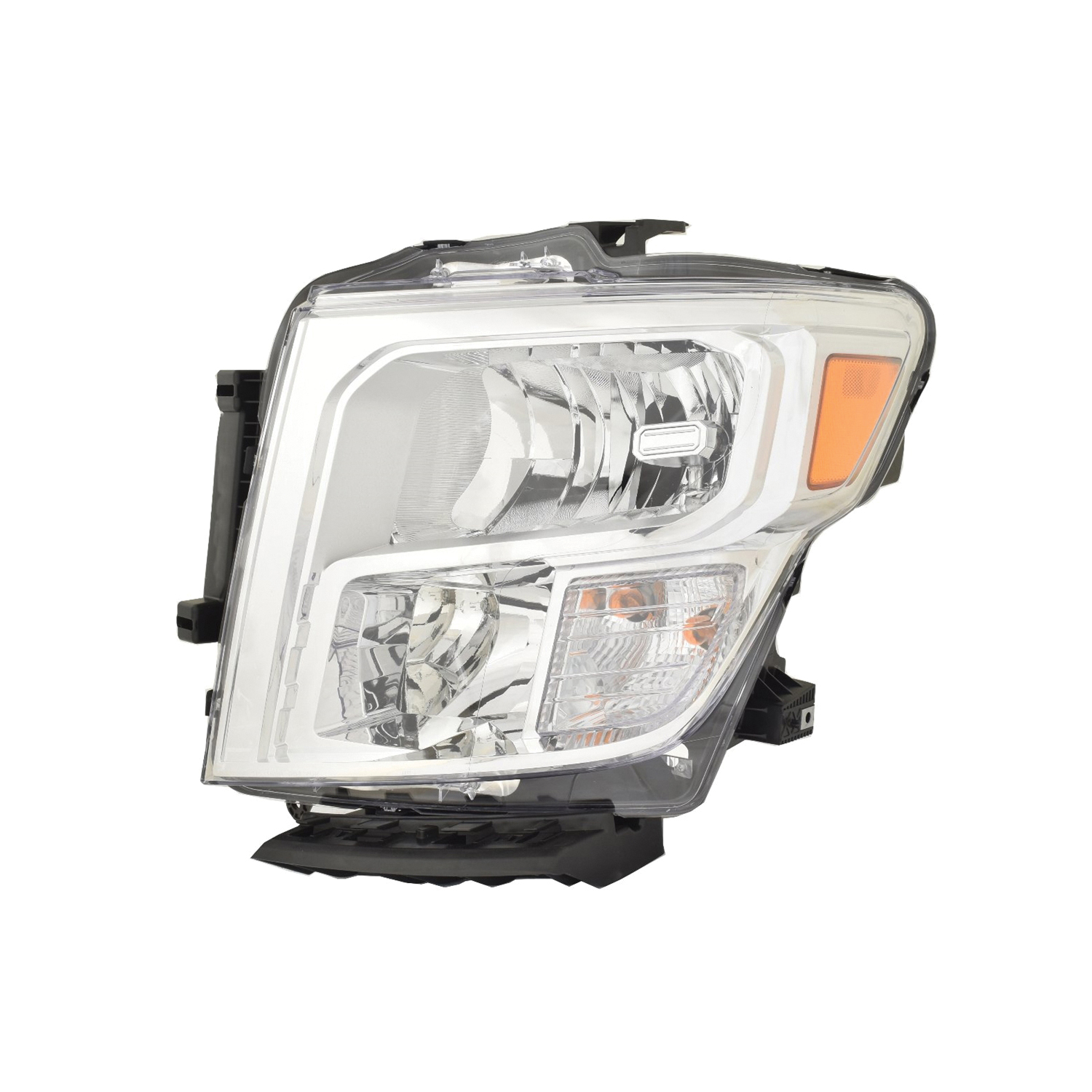 Left Driver Side Headlight For 20-24 Nissan TITAN, 20-24 Nissan TITAN XD; CAPA Certified