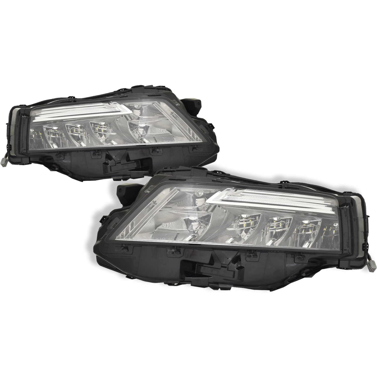 Headlight Set For 21-25 Nissan Rogue; CAPA Certified