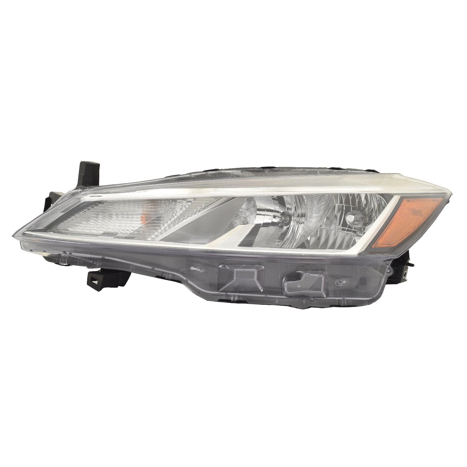 Left Driver Side Headlight For 21-24 Nissan Kicks, 25 Nissan Kicks Play; CAPA Certified