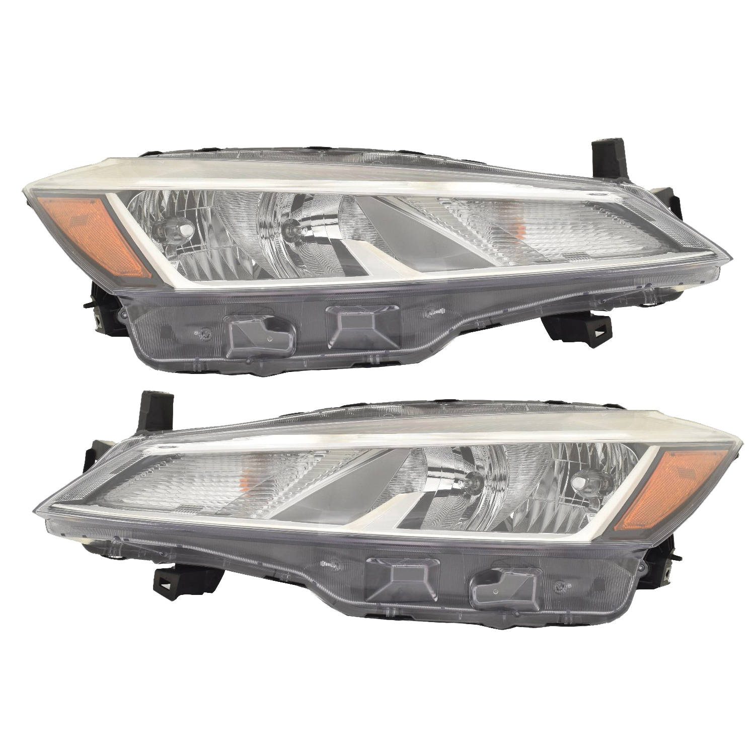 Headlight Set For 21-24 Nissan Kicks, 25 Nissan Kicks Play; CAPA Certified