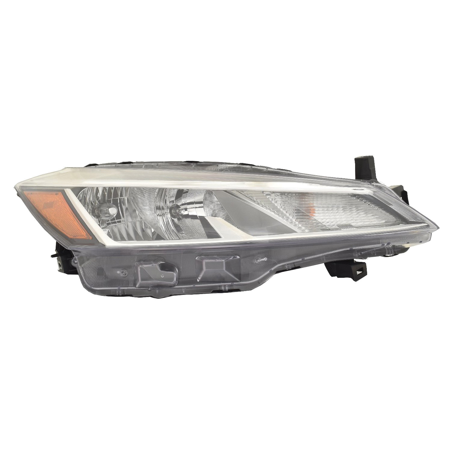Right Passenger Side Headlight For 21-24 Nissan Kicks, 25 Nissan Kicks Play; CAPA Certified