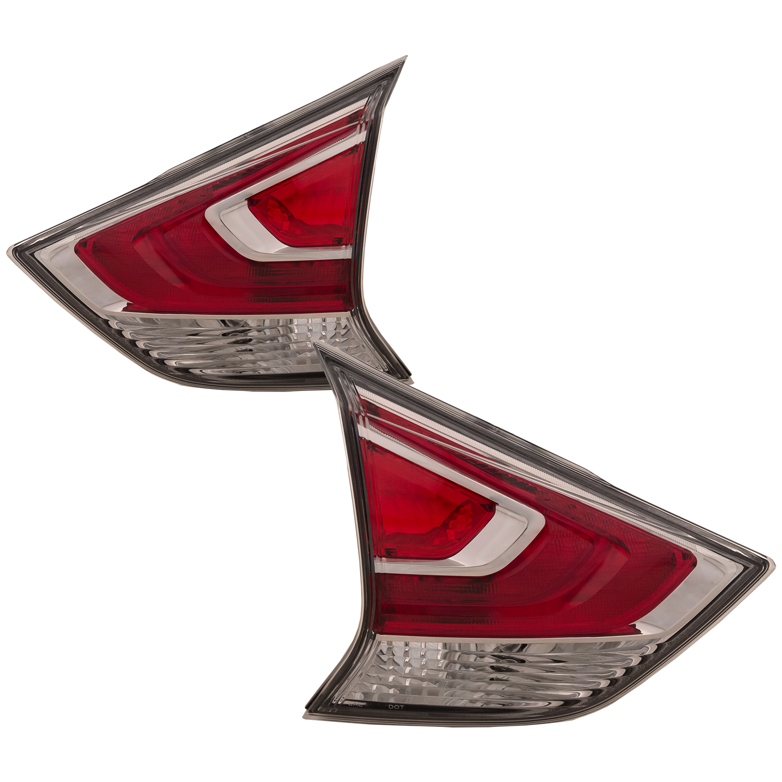 Back Up Light Set For 14-16 Nissan Rogue; CAPA Certified