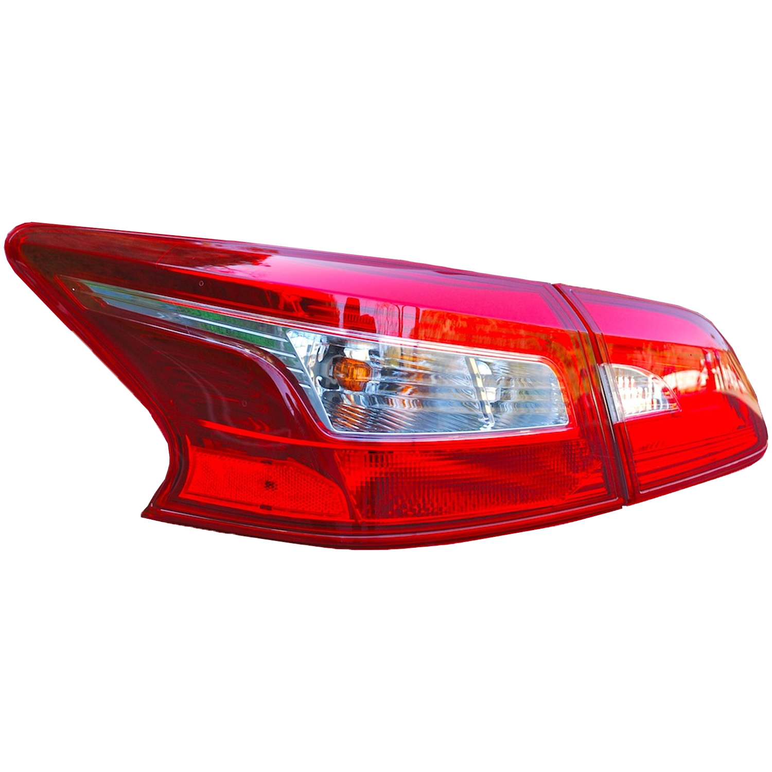 Left Driver Side Tail Light For 16-19 Nissan Sentra; CAPA Certified