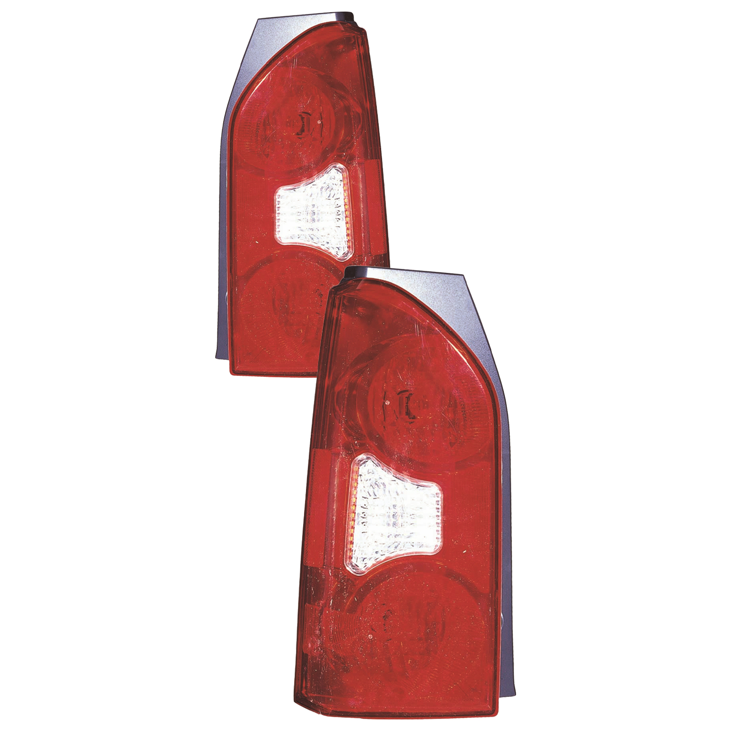 Tail Light Set For 05-15 Nissan Xterra; CAPA Certified