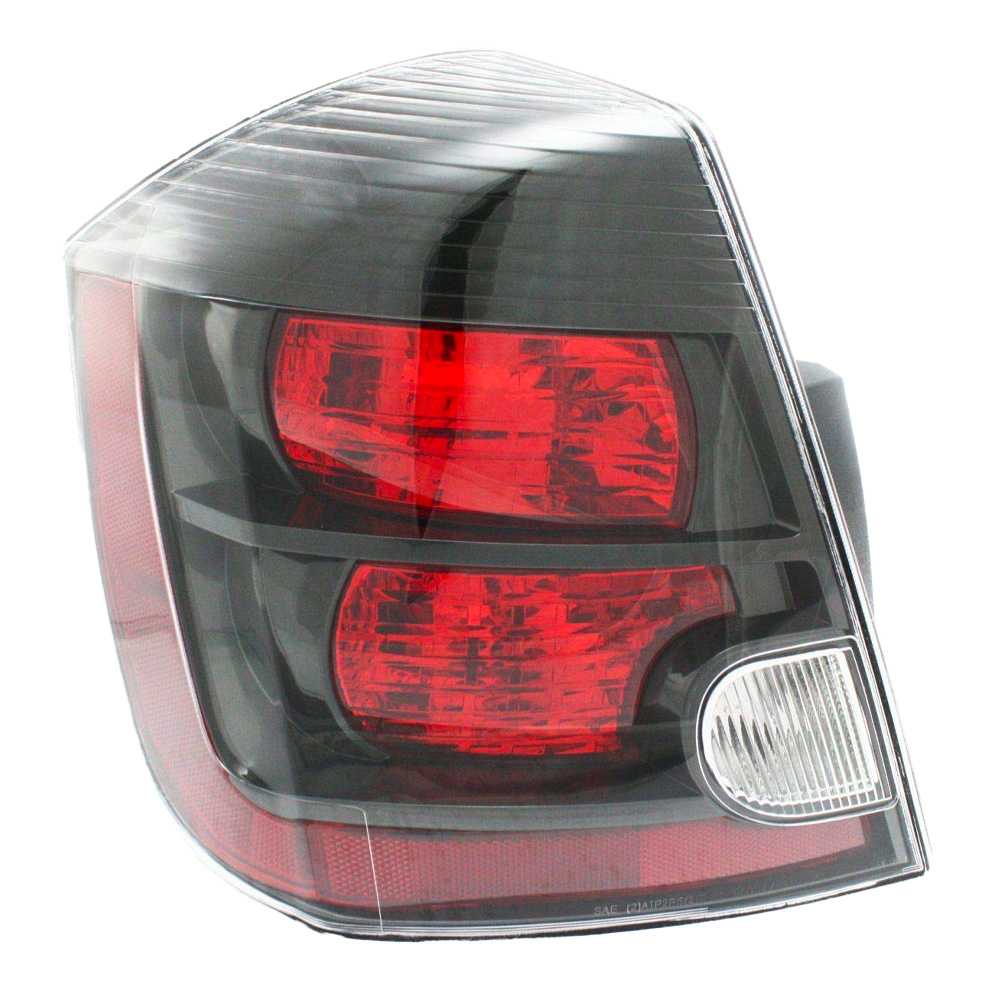 Left Driver Side Tail Light For 07-09 Nissan Sentra; CAPA Certified