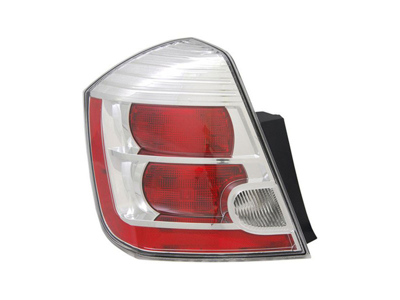 Left Driver Side Tail Light For 10-12 Nissan Sentra; CAPA Certified