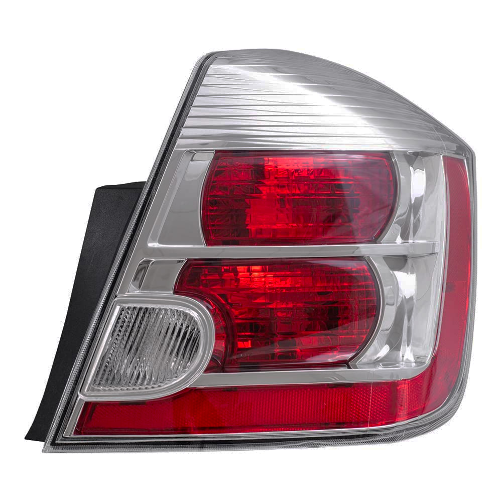 Right Passenger Side Tail Light For 07-09 Nissan Sentra; CAPA Certified