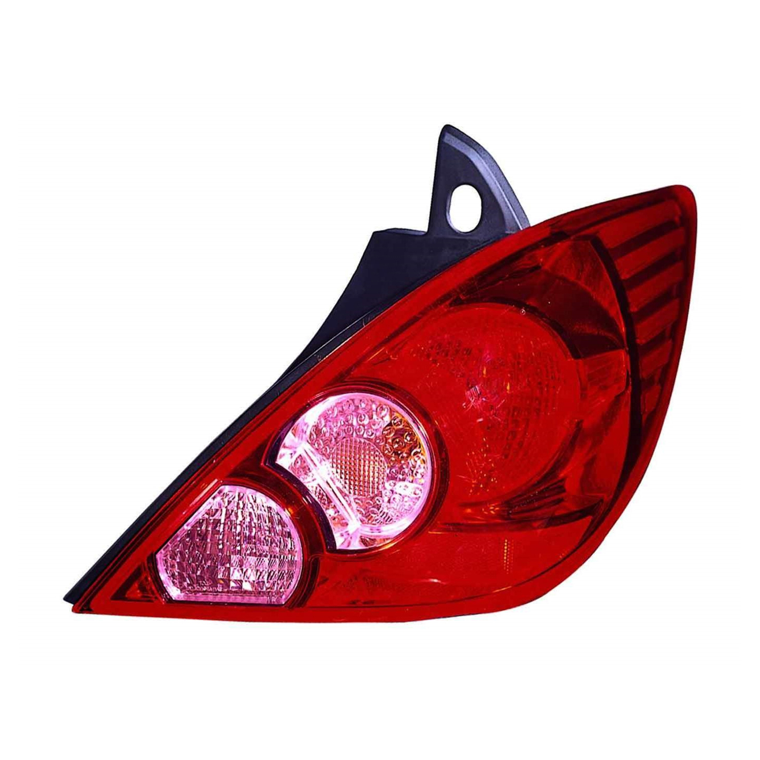Right Passenger Side Tail Light For 07-12 Nissan Versa; CAPA Certified