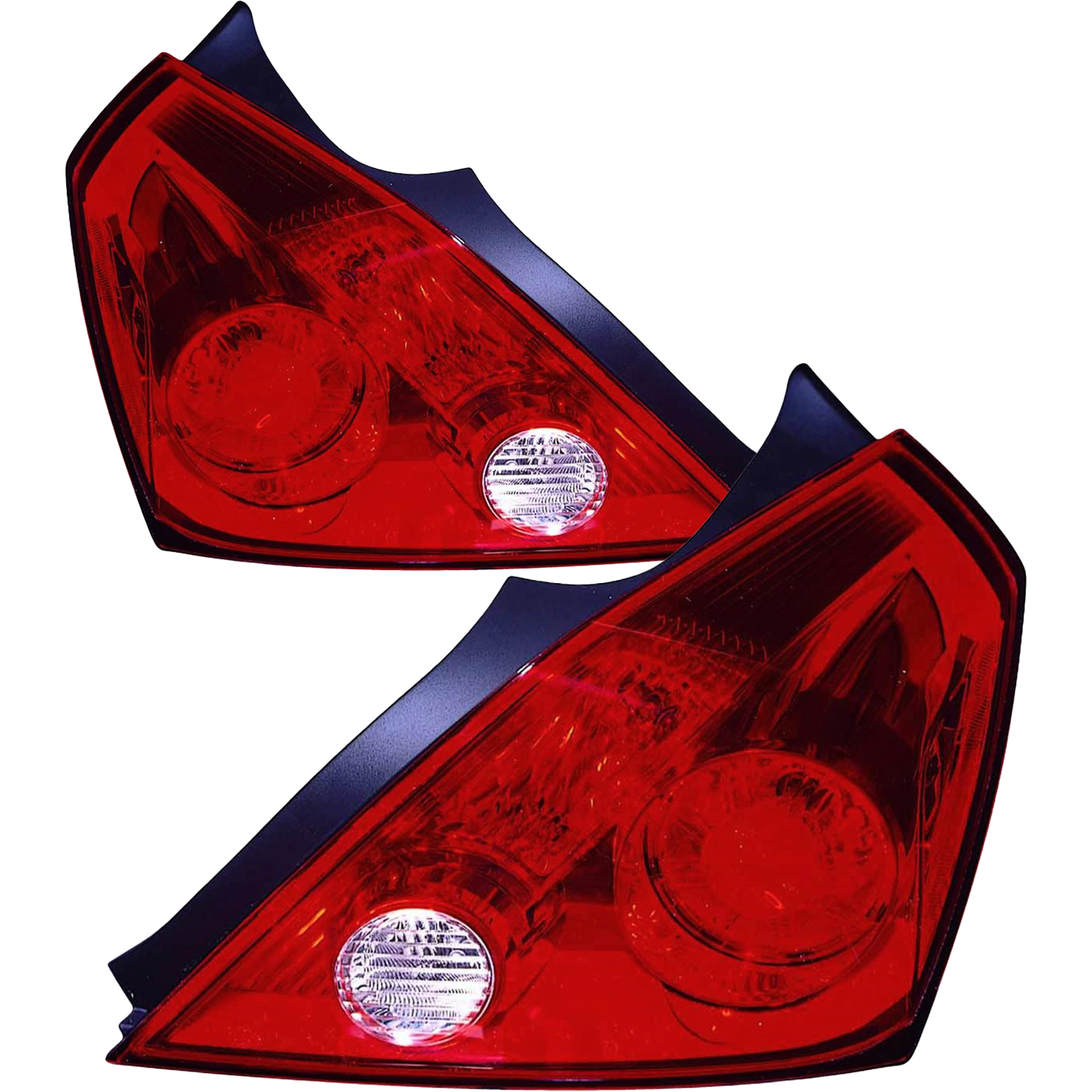 Tail Light Set For 08-13 Nissan Altima; CAPA Certified