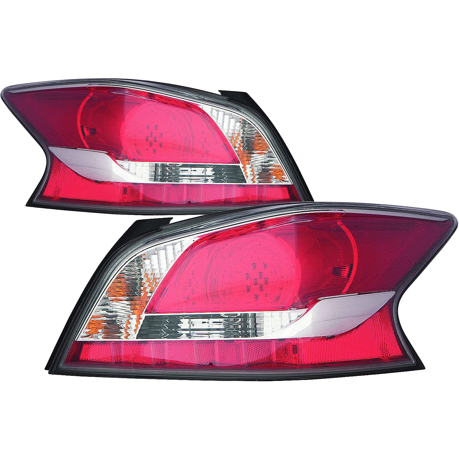 Tail Light Set For 14-15 Nissan Altima; CAPA Certified