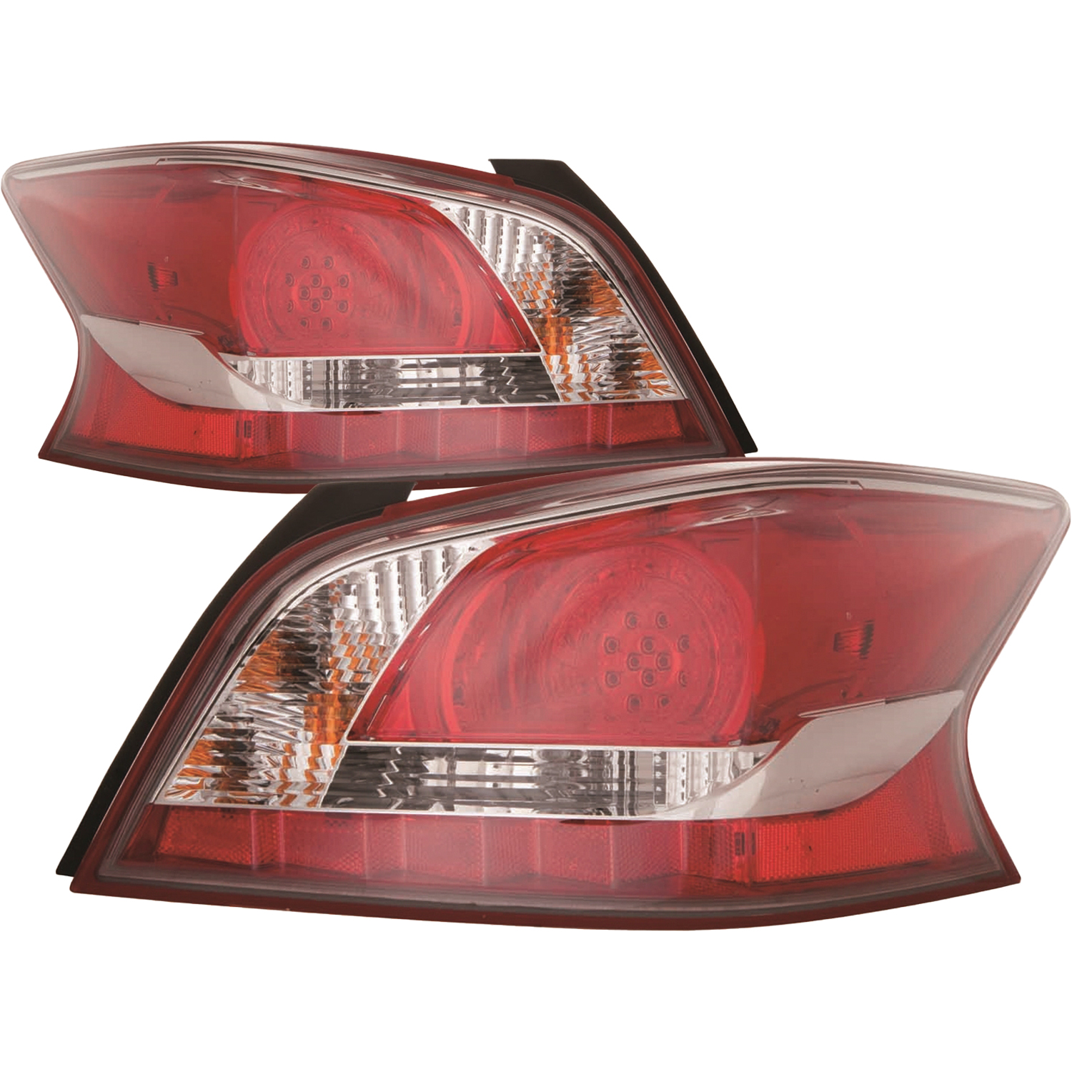 Tail Light Set For 13 Nissan Altima; CAPA Certified