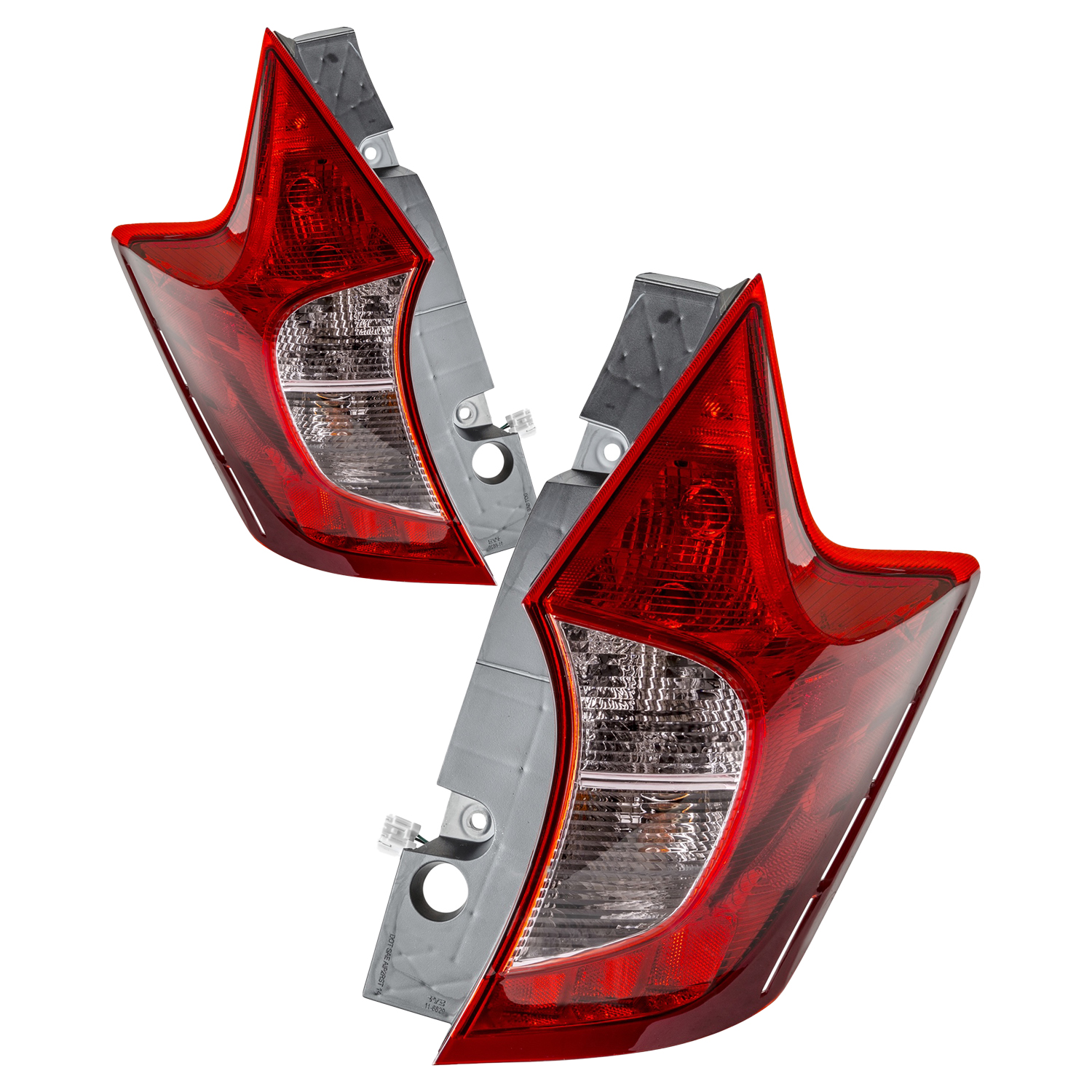 Tail Light Set For 14-19 Nissan Versa Note; CAPA Certified