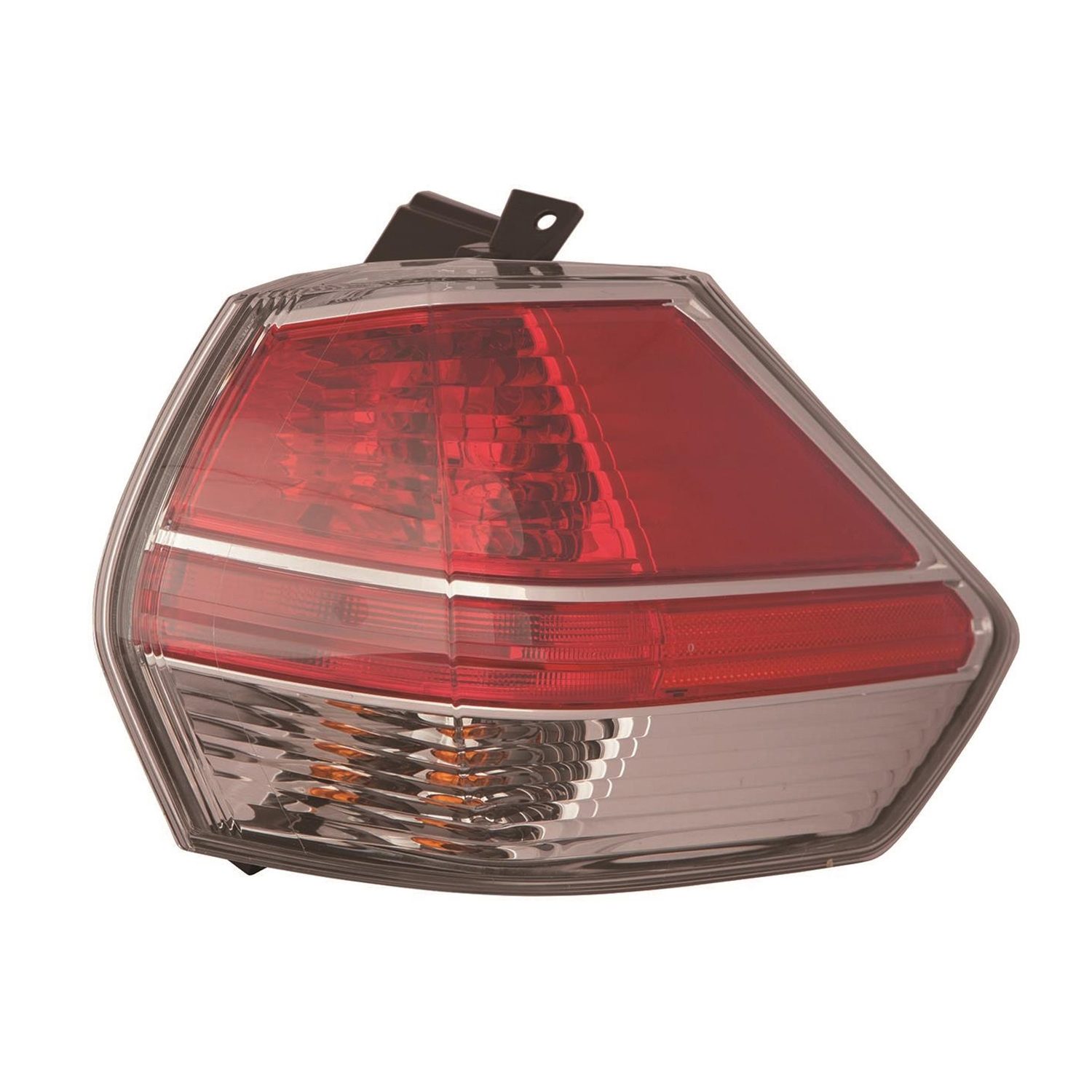 Right Passenger Side Tail Light For 14-16 Nissan Rogue; CAPA Certified
