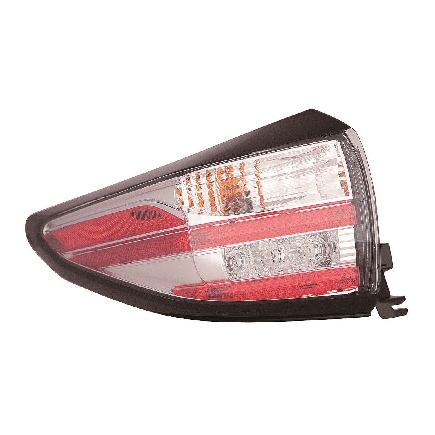 Left Driver Side Tail Light For 15-18 Nissan Murano; CAPA Certified