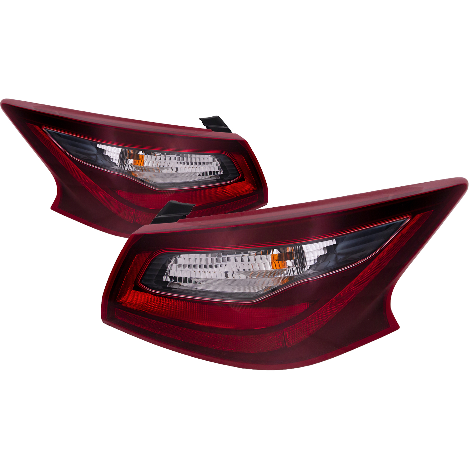 Tail Light Set For 17-18 Nissan Altima; CAPA Certified