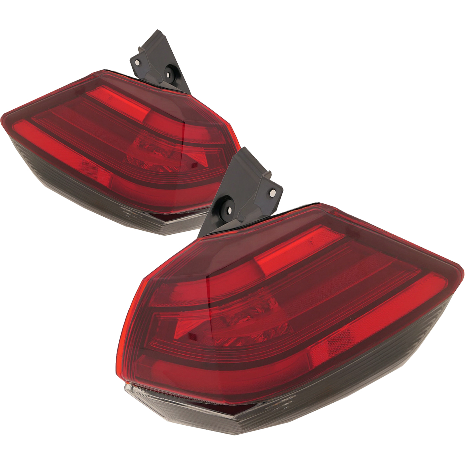 Tail Light Set For 17 Nissan Rogue; CAPA Certified