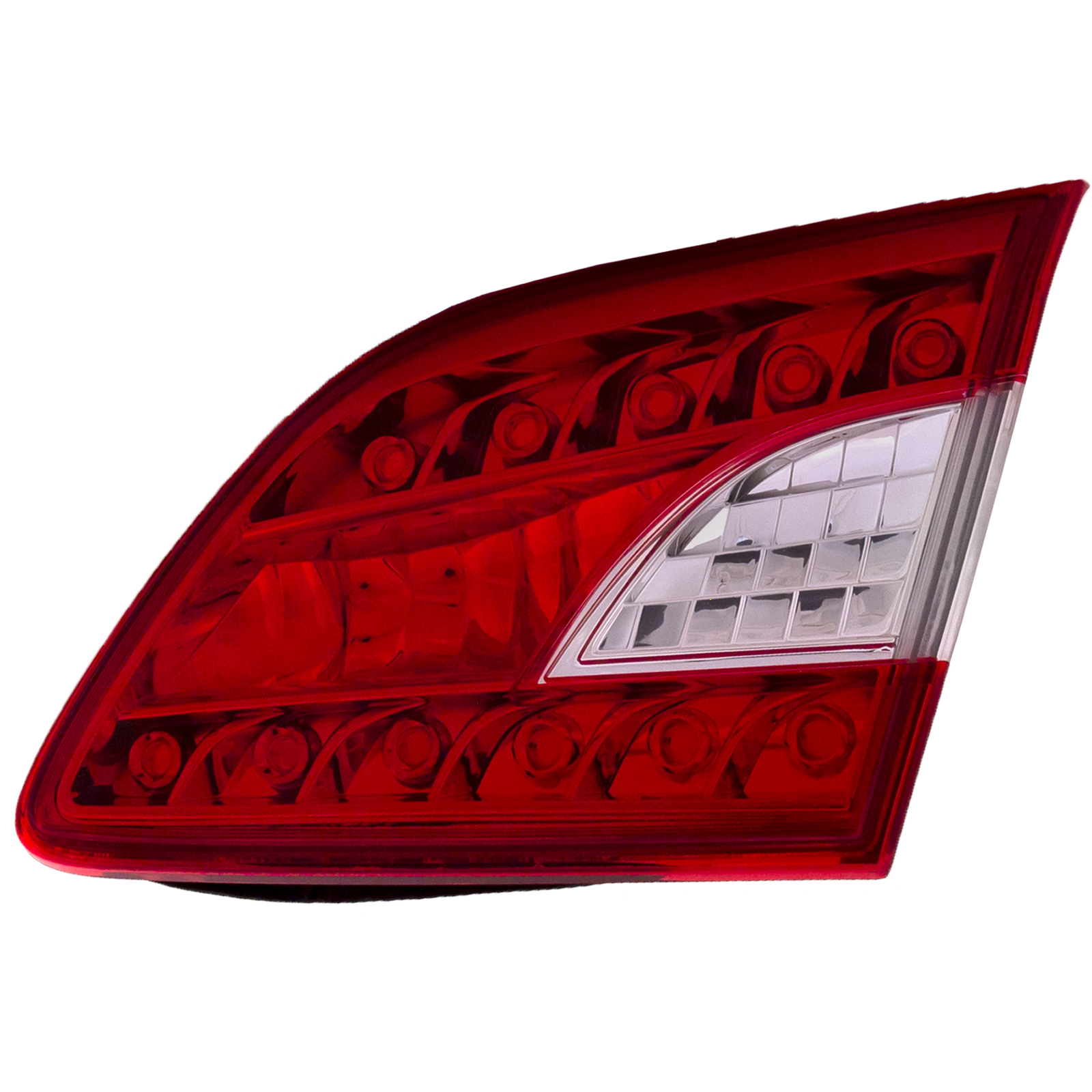 Right Passenger Side Reflector For 13-15 Nissan Sentra; CAPA Certified