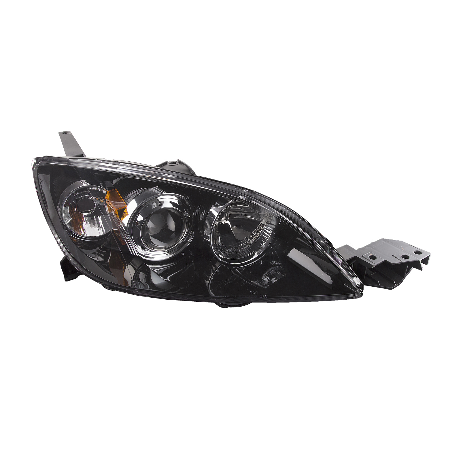 Right Passenger Side Headlight For 07-09 Mazda 3