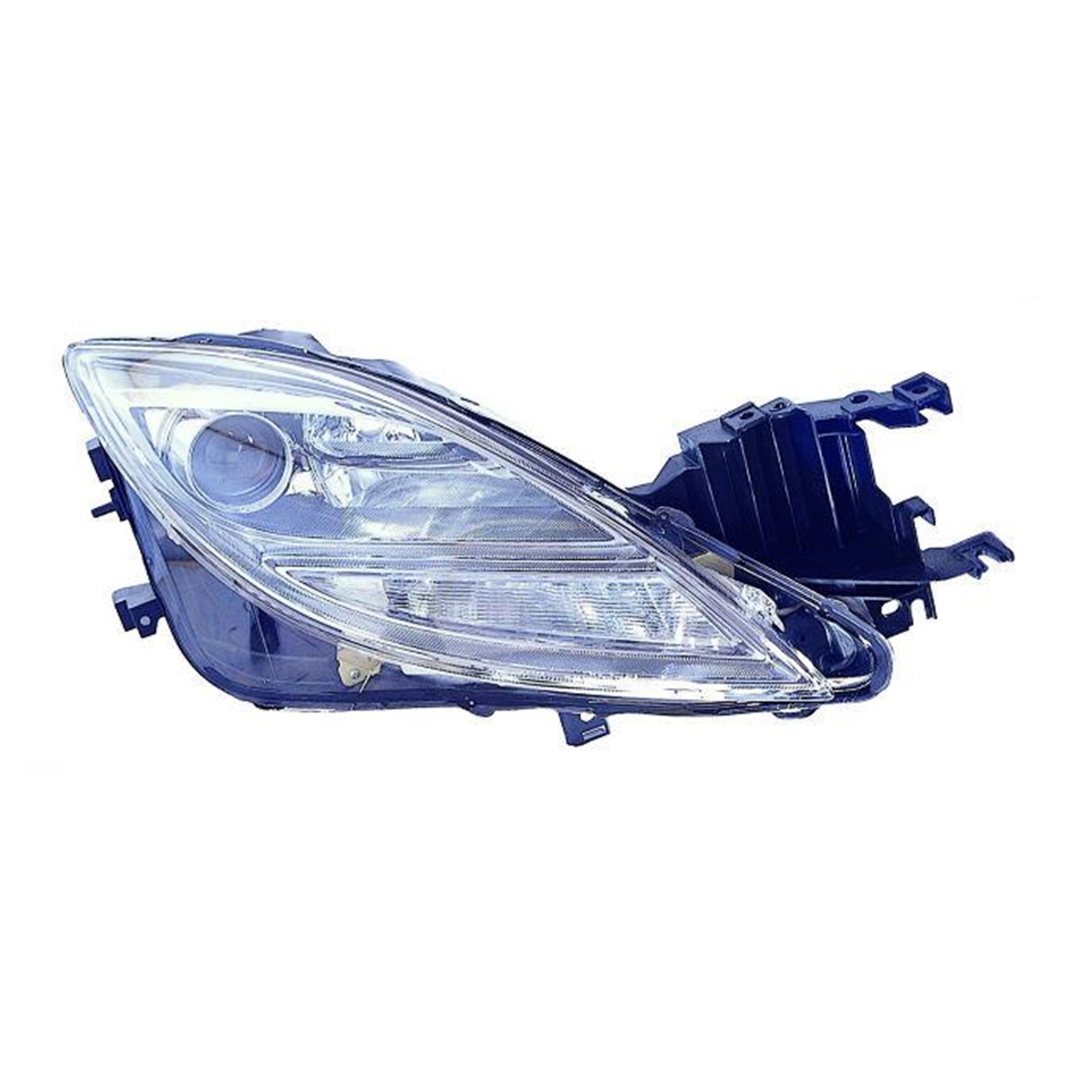 Left Driver Side Headlight For 09-10 Mazda 6; CAPA Certified