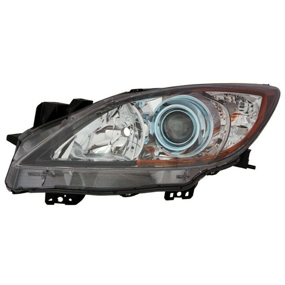 Left Driver Side Headlight For 12-13 Mazda 3; CAPA Certified