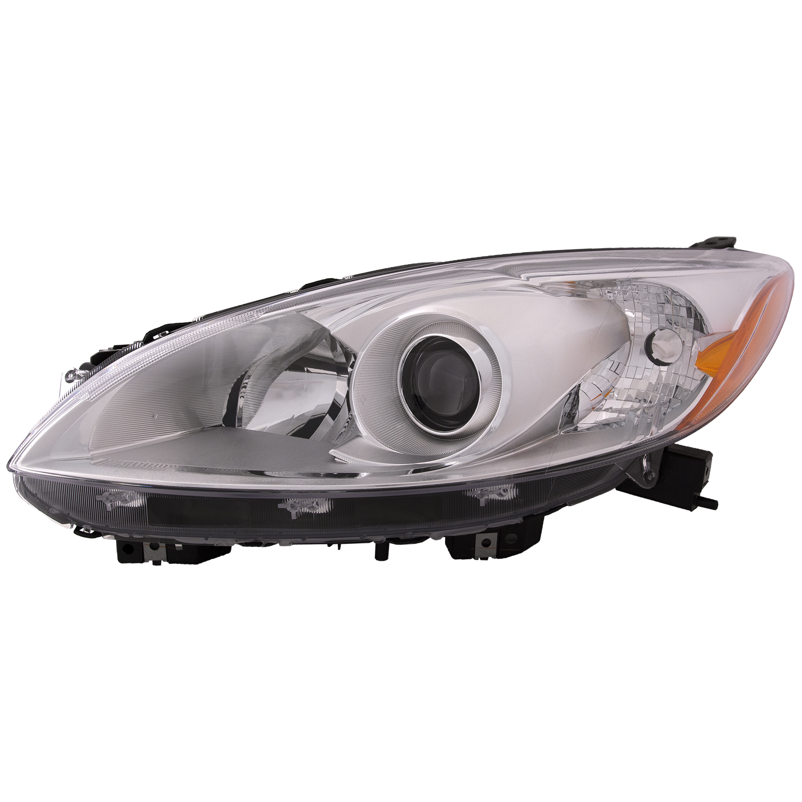Left Driver Side Headlight For 12-17 Mazda 5; CAPA Certified