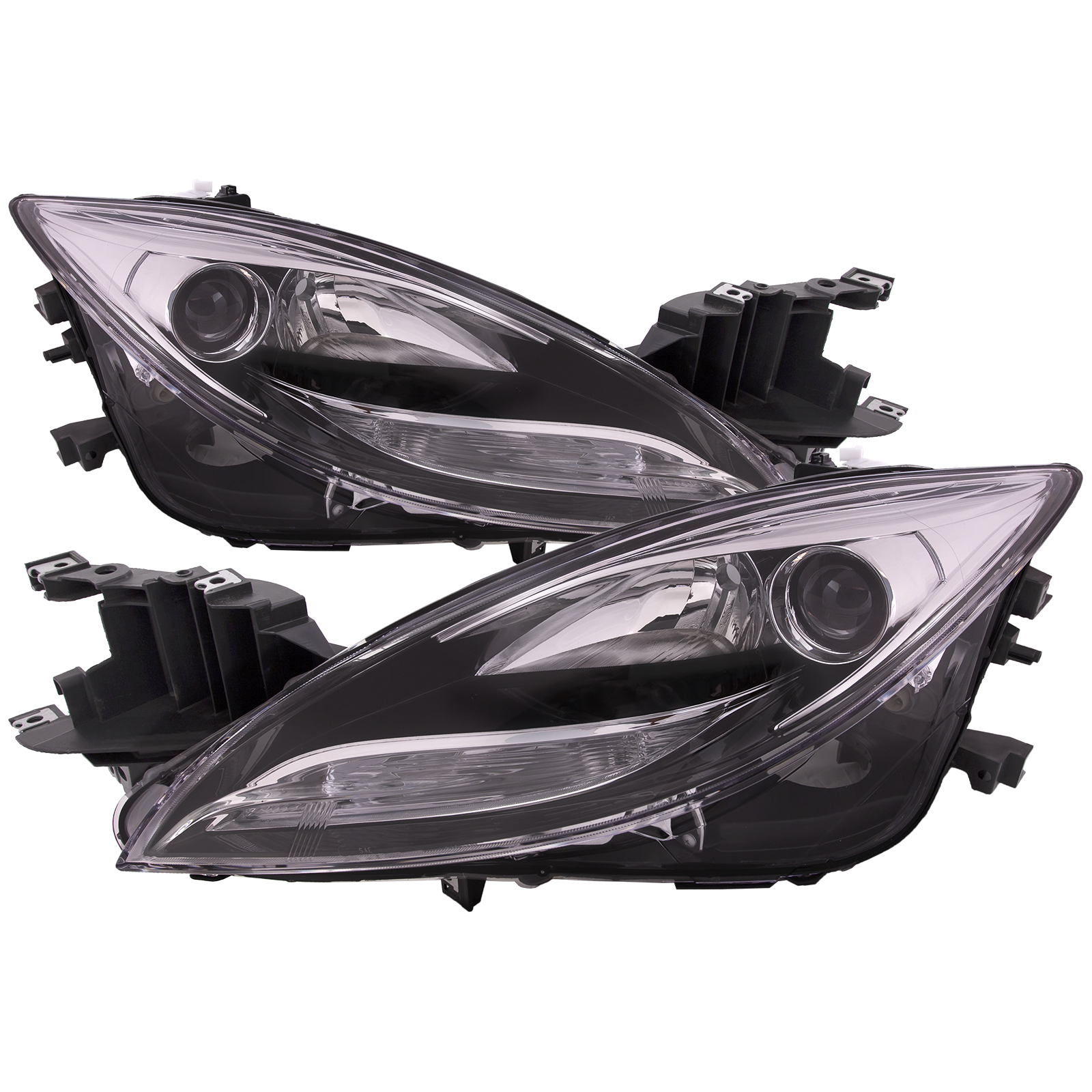 Headlight Set For 11-13 Mazda 6