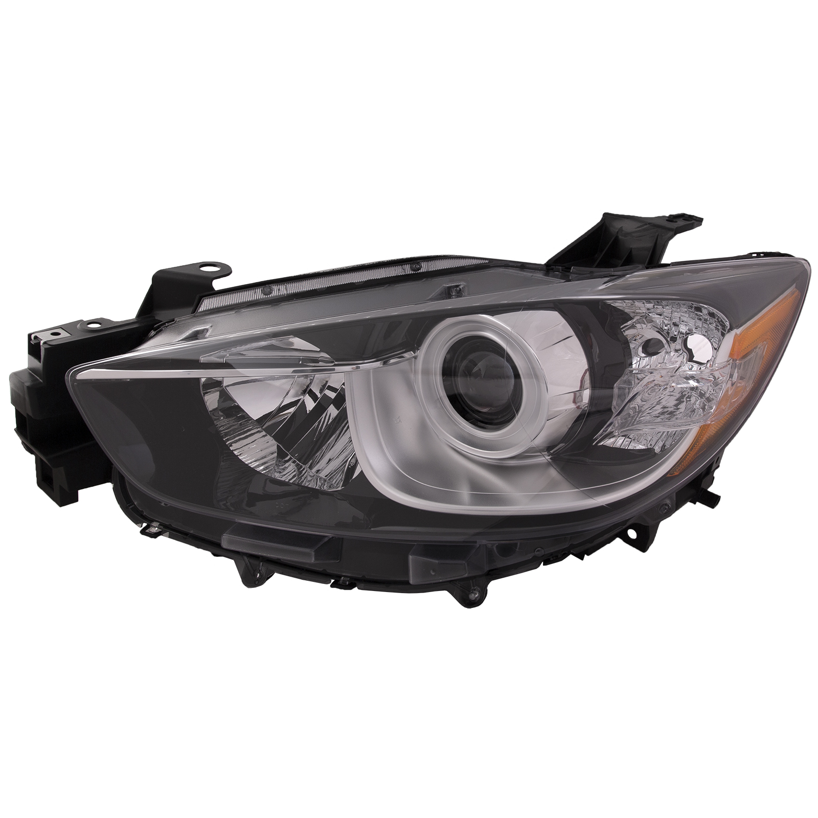 Left Driver Side Headlight For 13-16 Mazda CX-5; CAPA Certified