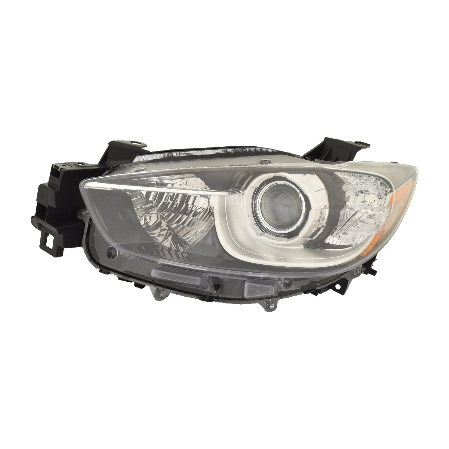 Left Driver Side Headlight For 13-15 Mazda CX-5; CAPA Certified
