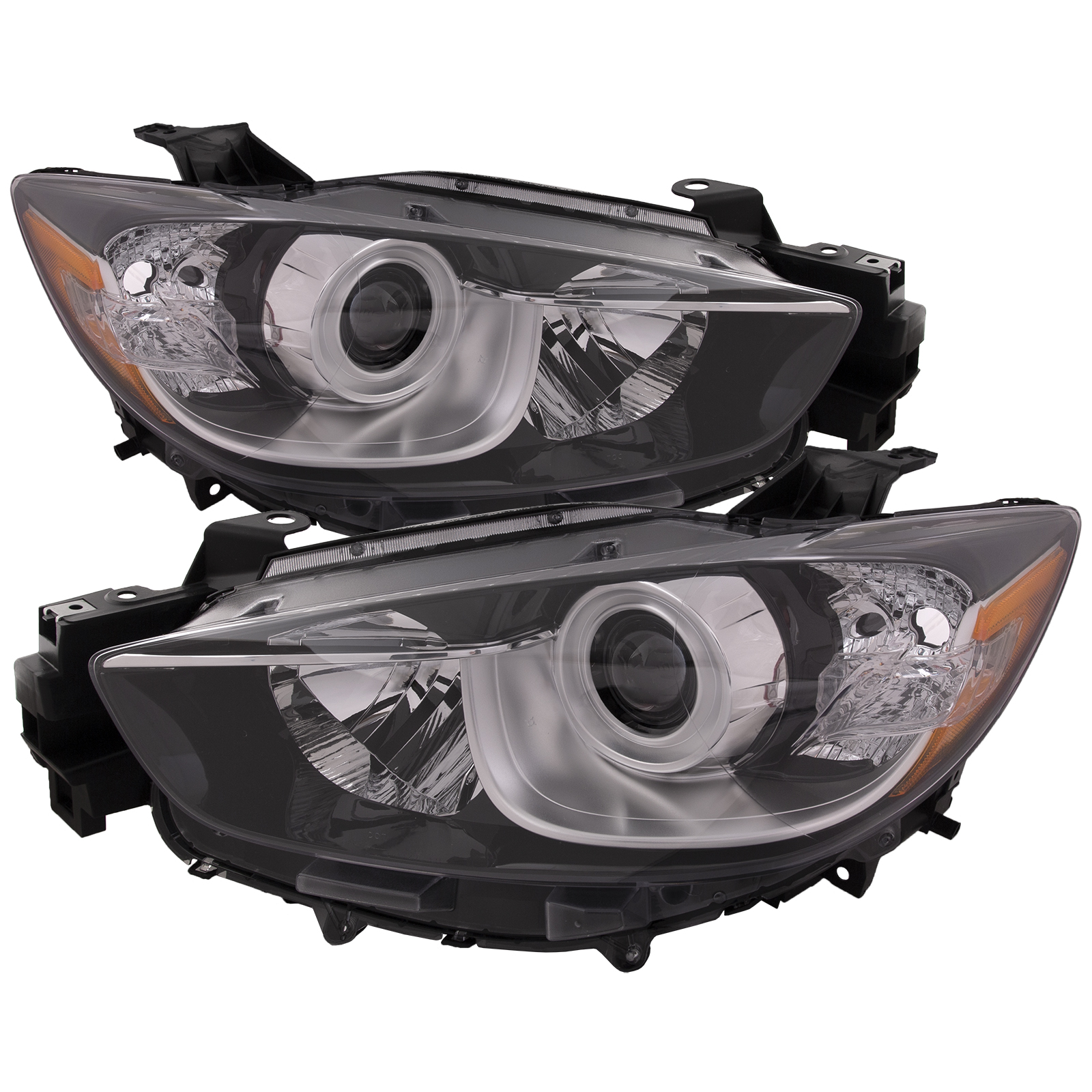 Headlight Set For 13-16 Mazda CX-5; CAPA Certified