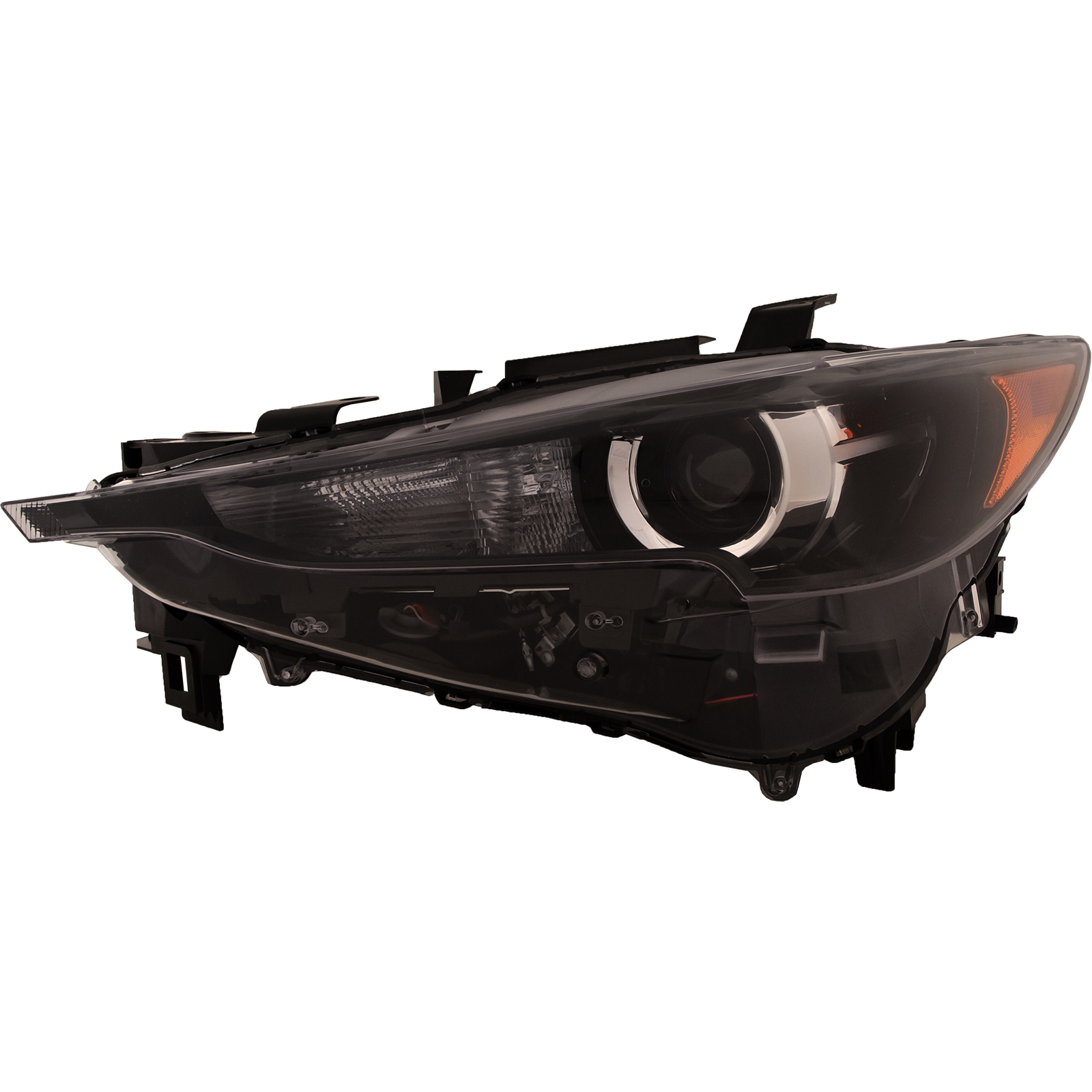 Left Driver Side Headlight For 17-21 Mazda CX-5; CAPA Certified