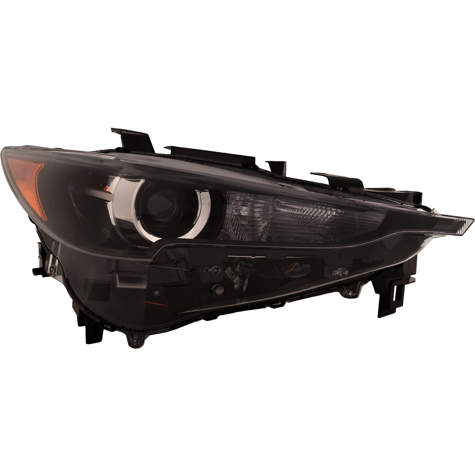 Right Passenger Side Headlight For 17-21 Mazda CX-5; CAPA Certified