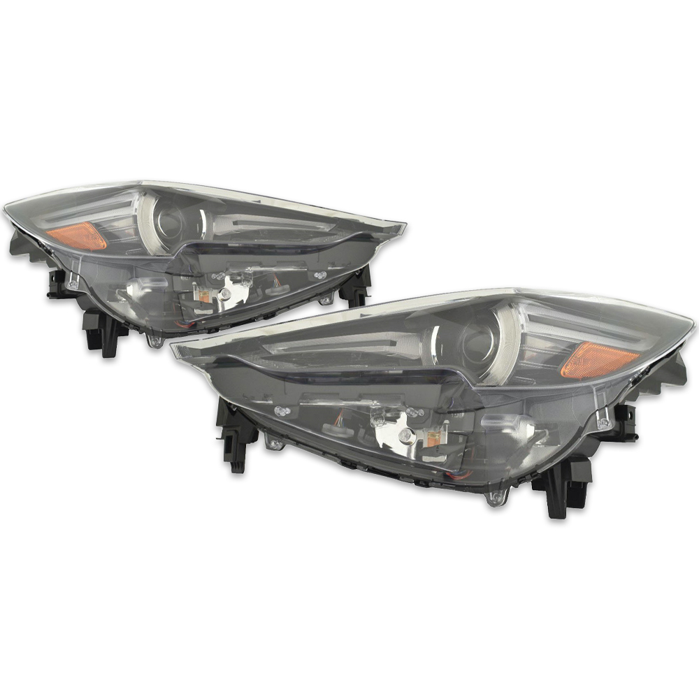 Headlight Set For 20-21 Mazda CX-5; CAPA Certified