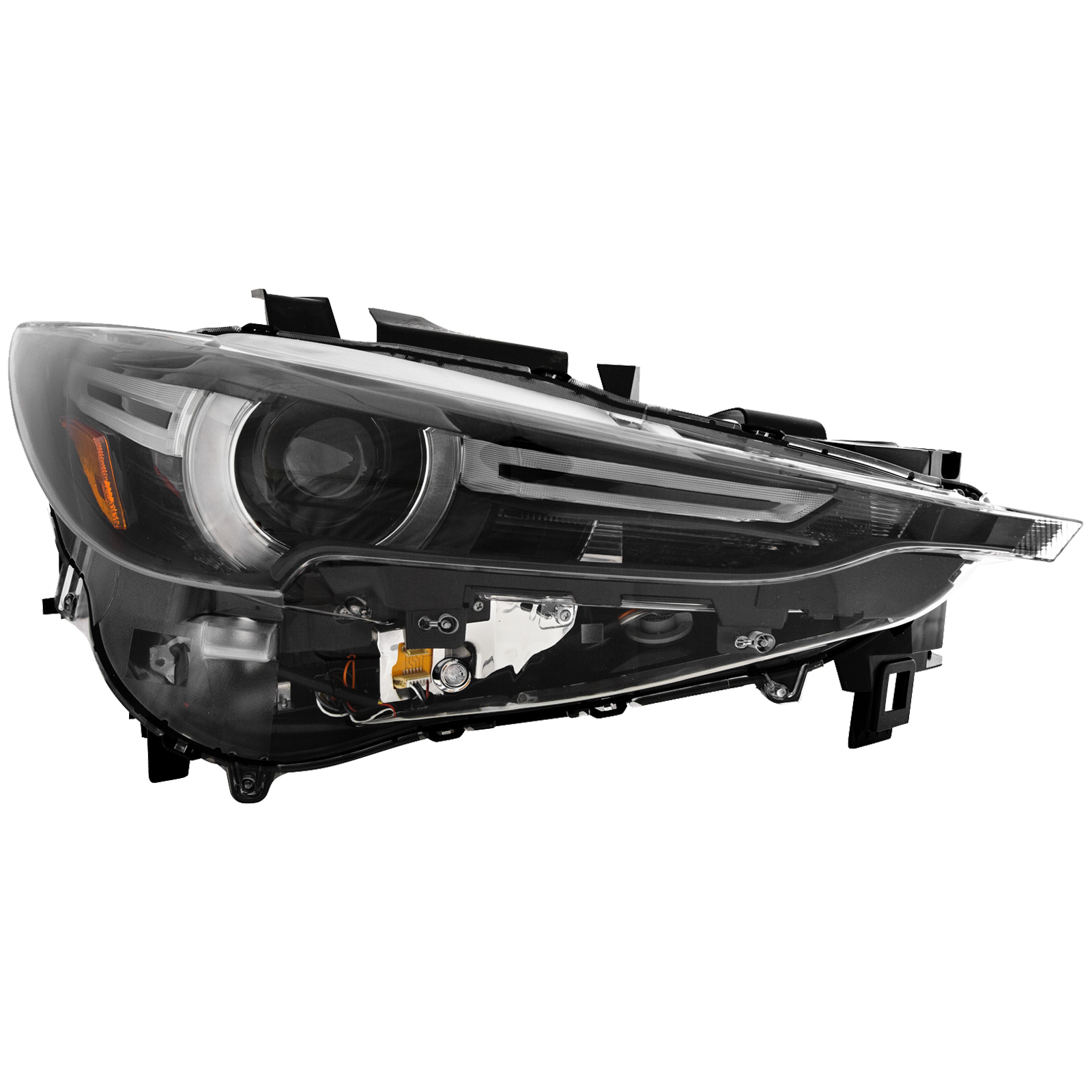 Right Passenger Side Headlight For 17-20 Mazda CX-5; CAPA Certified