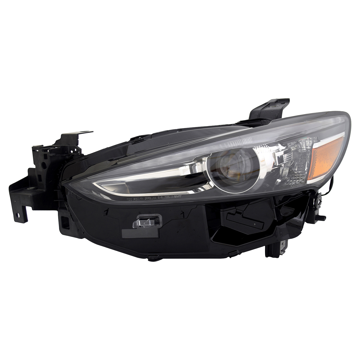 Left Driver Side Headlight For 18-21 Mazda 6; CAPA Certified