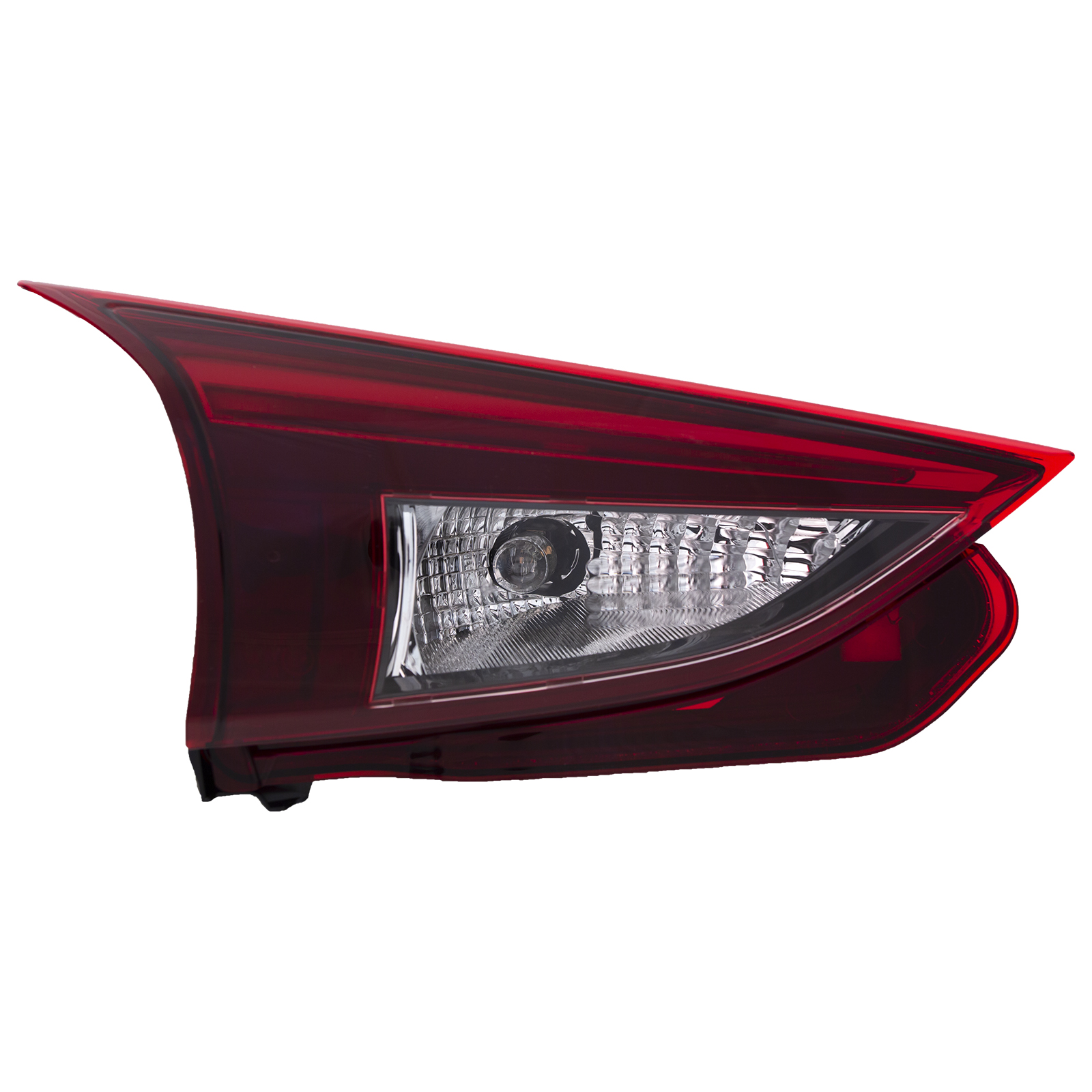 Left Driver Side Back Up Light For 14-18 Mazda 3; CAPA Certified