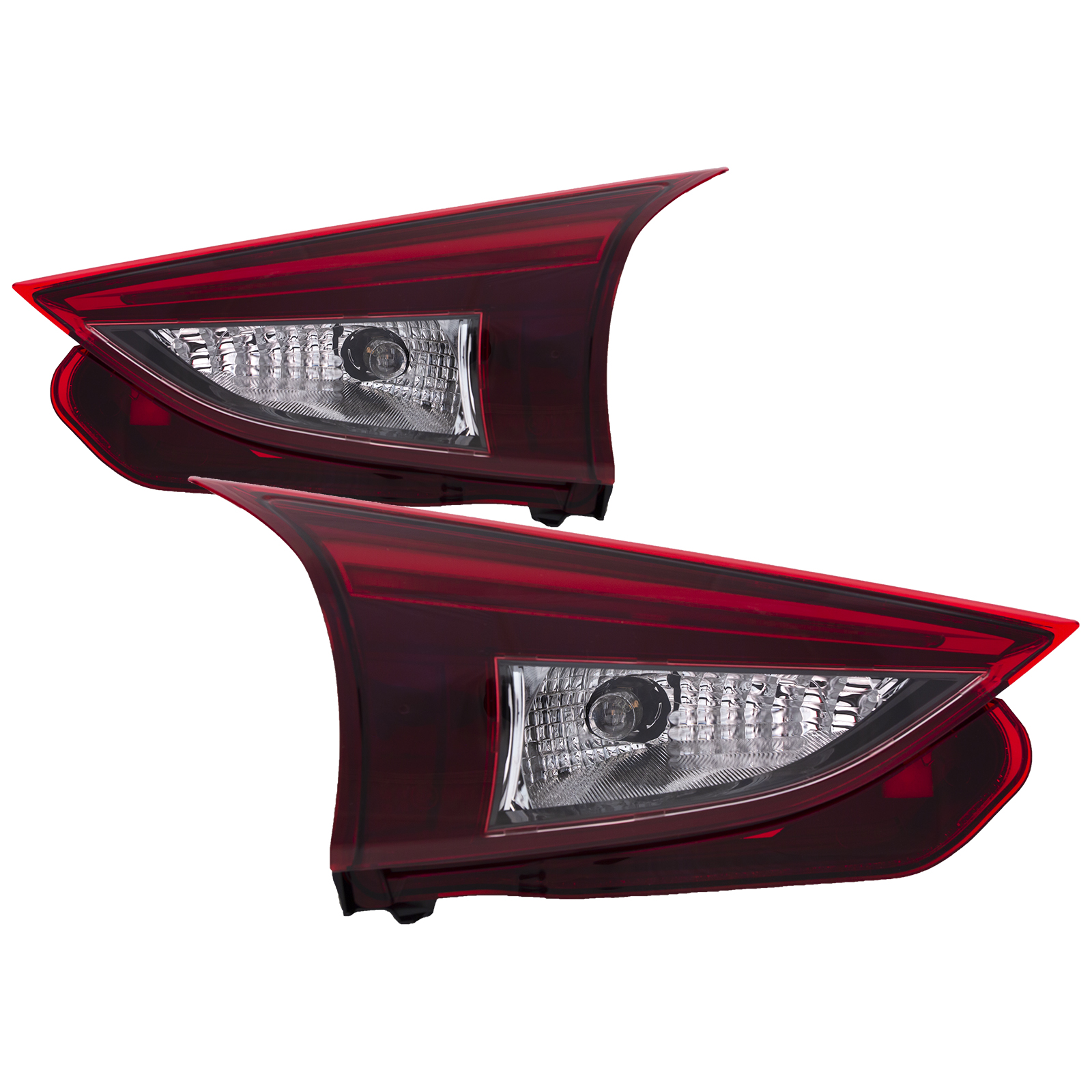 Back Up Light Set For 14-18 Mazda 3; CAPA Certified