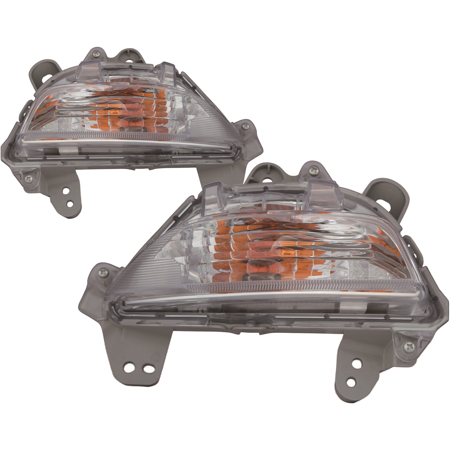 Signal Light Set For 14-16 Mazda 3; CAPA Certified