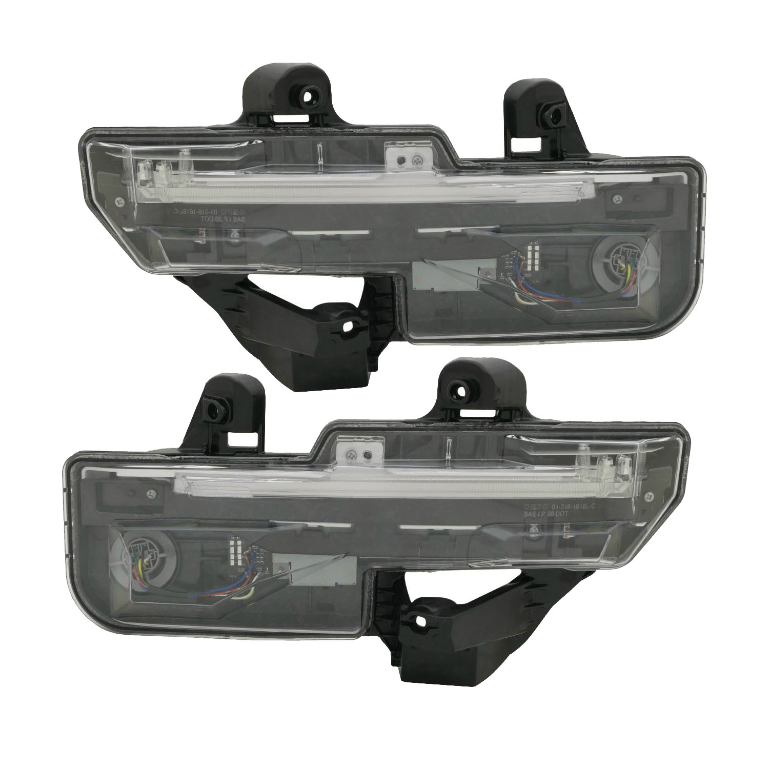 Daytime Running Light Set For 20-25 Mazda CX-30; CAPA Certified
