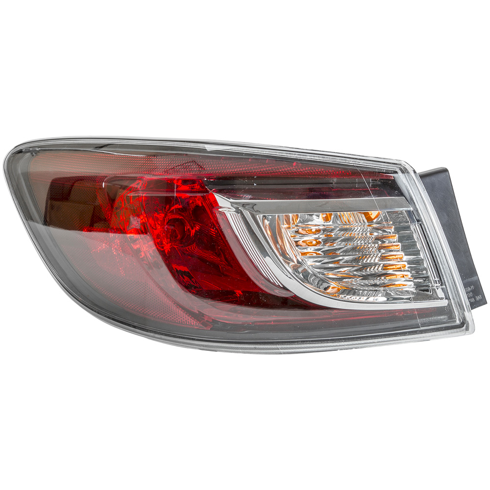 Left Driver Side Tail Light For 10-13 Mazda 3; CAPA Certified