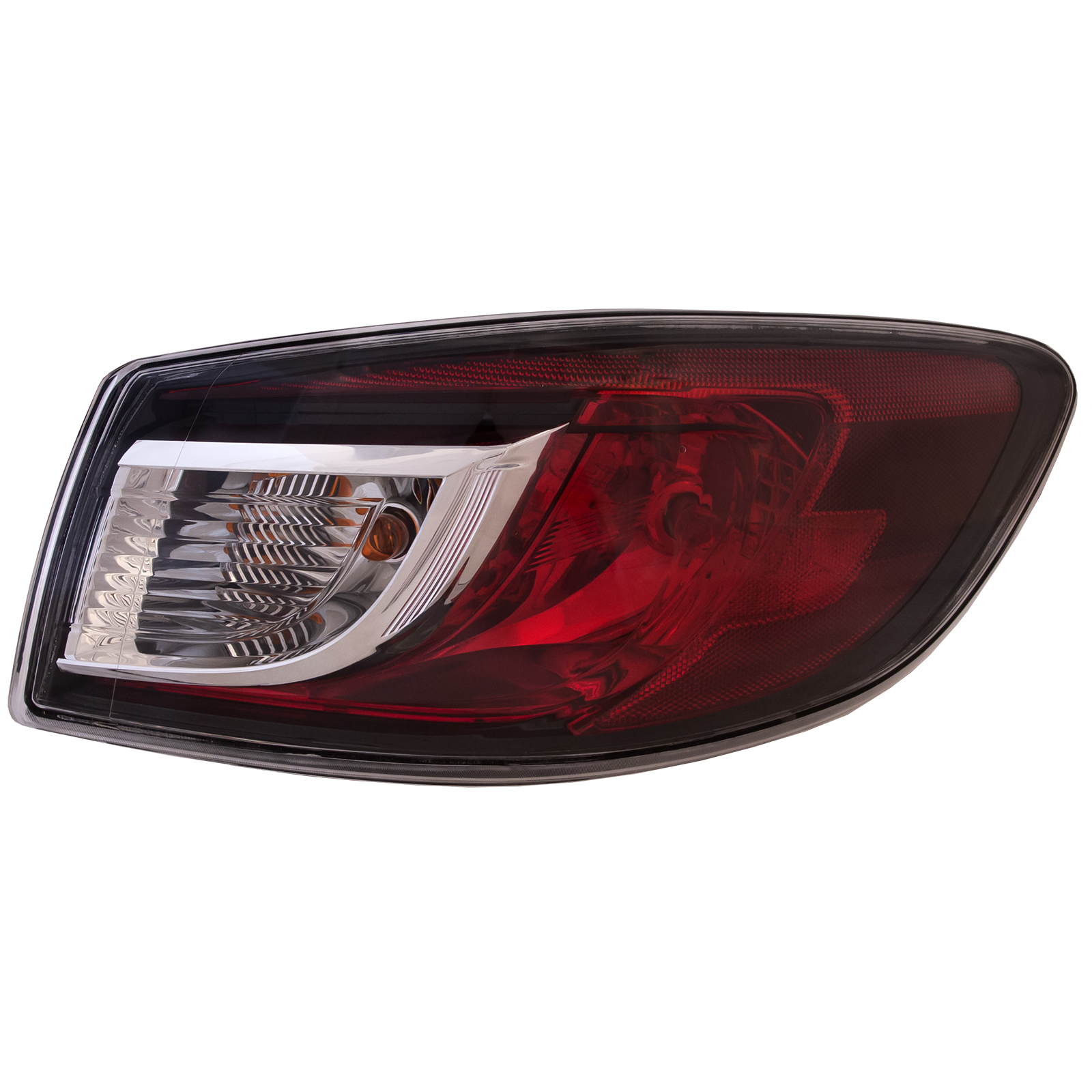 Right Passenger Side Tail Light For 10-13 Mazda 3; CAPA Certified