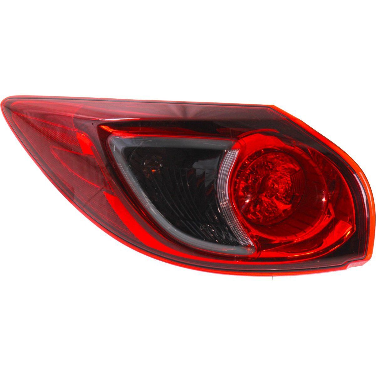 Left Driver Side Tail Light For 13-16 Mazda CX-5; CAPA Certified