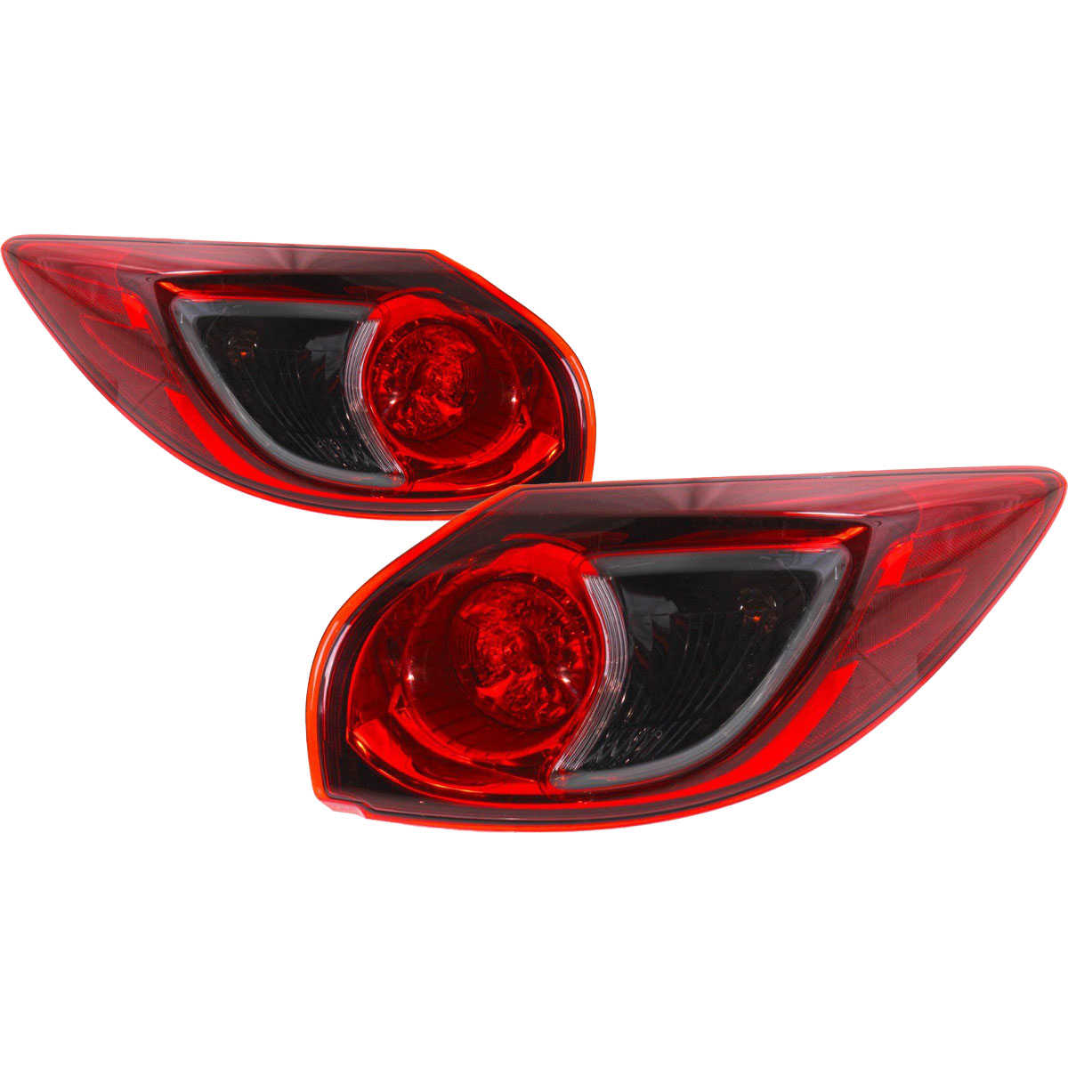 Tail Light Set For 13-16 Mazda CX-5; CAPA Certified