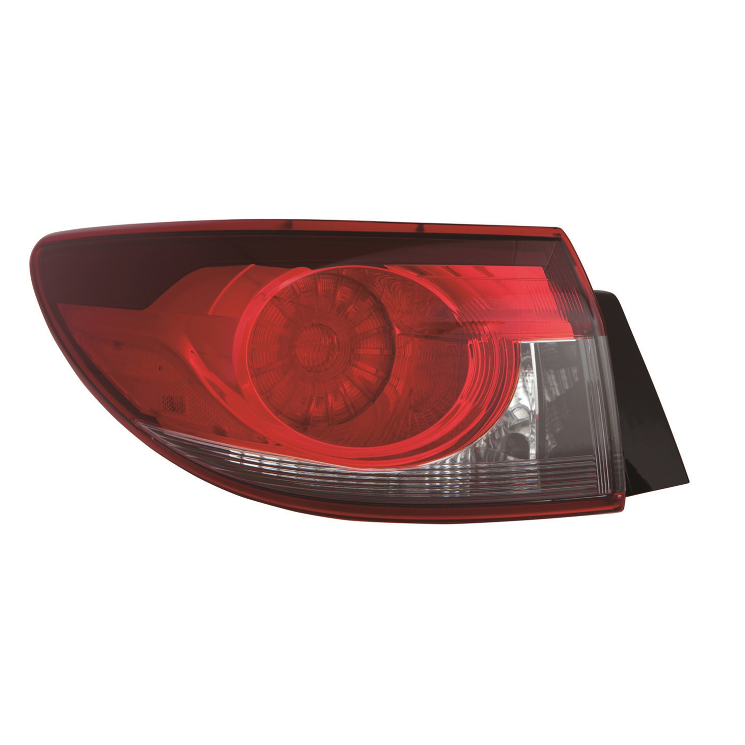 Left Driver Side Tail Light For 14-17 Mazda 6; CAPA Certified